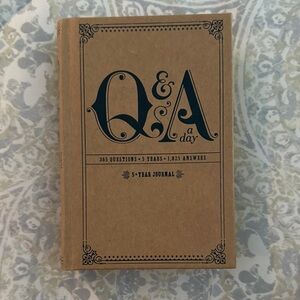 Journal Gift: Q&A a Day 5-Year Journal